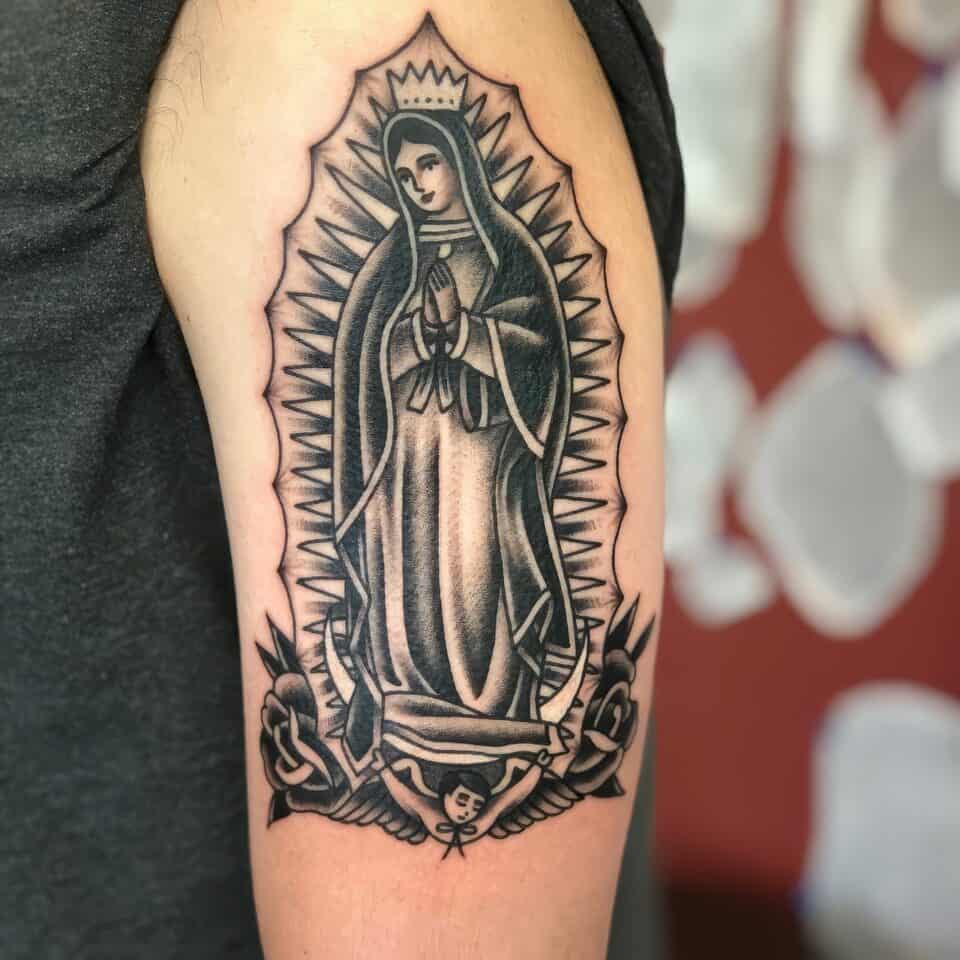 small catholic tattoos 77