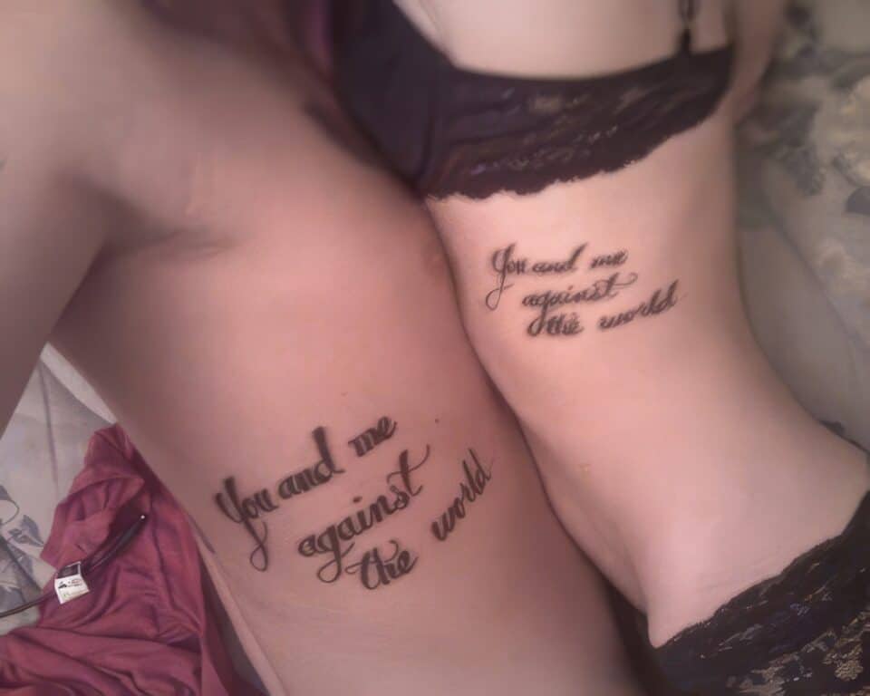 Married Couple Tattoos 11