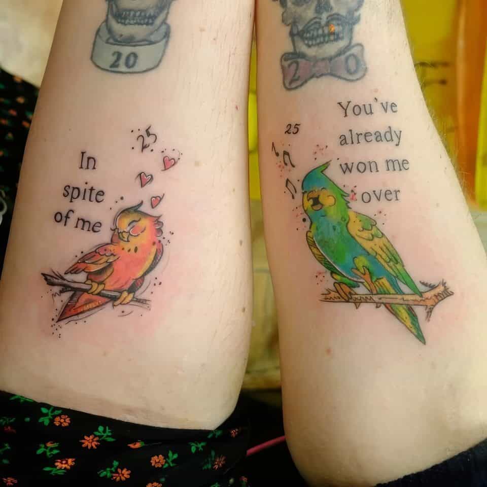 Married Couple Tattoos 13