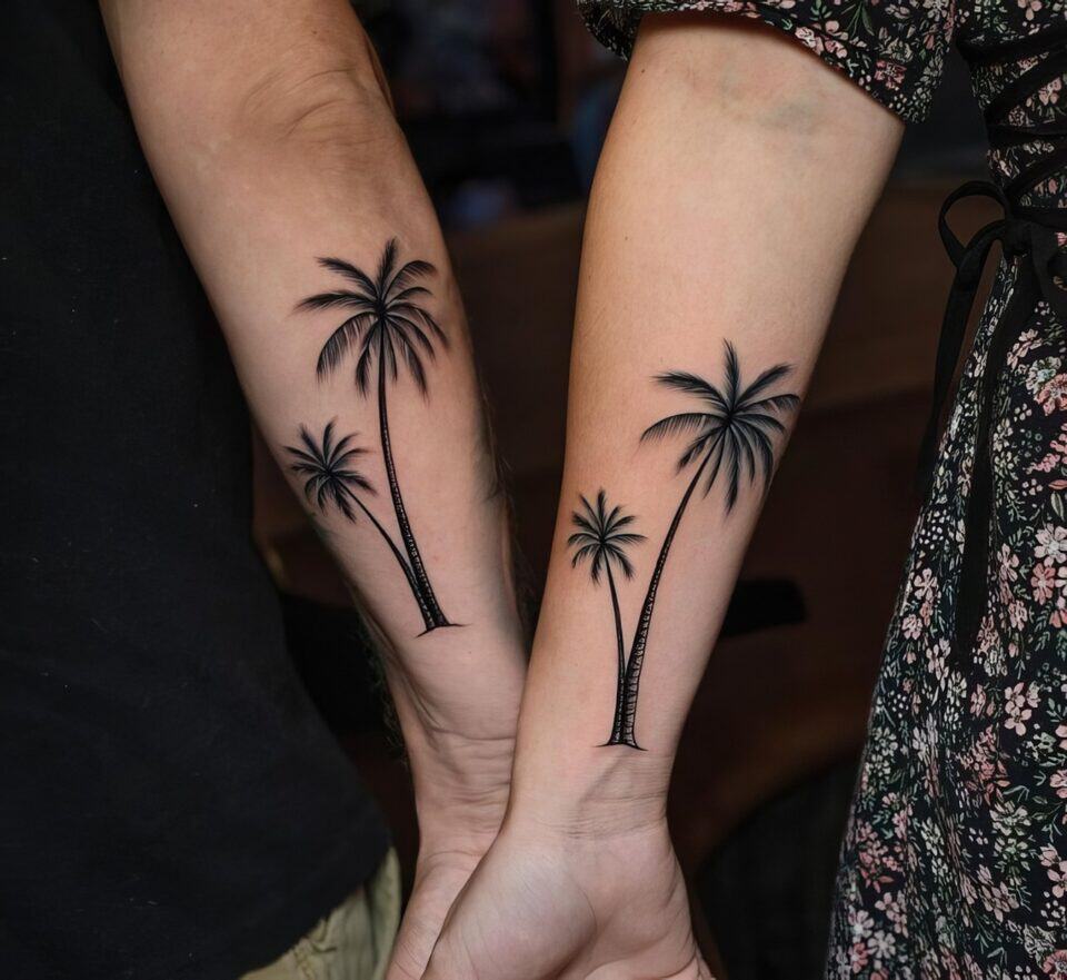 Married Couple Tattoos 20