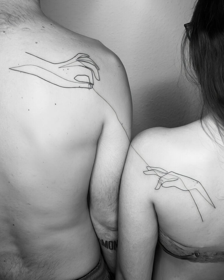 Married Couple Tattoos 28