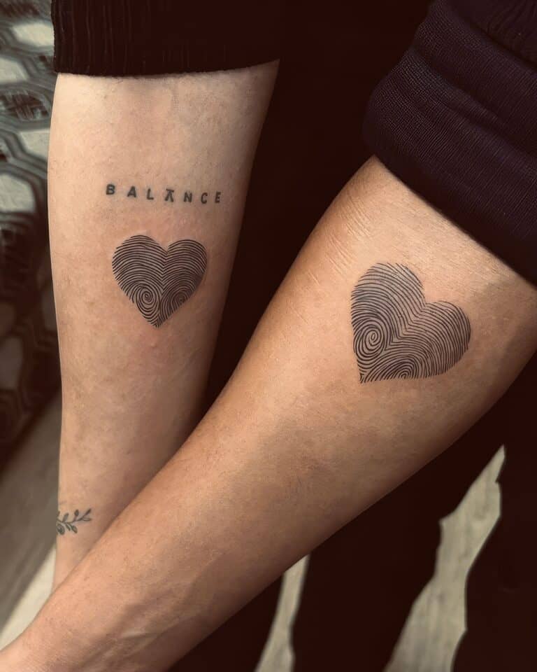 Married Couple Tattoos 29