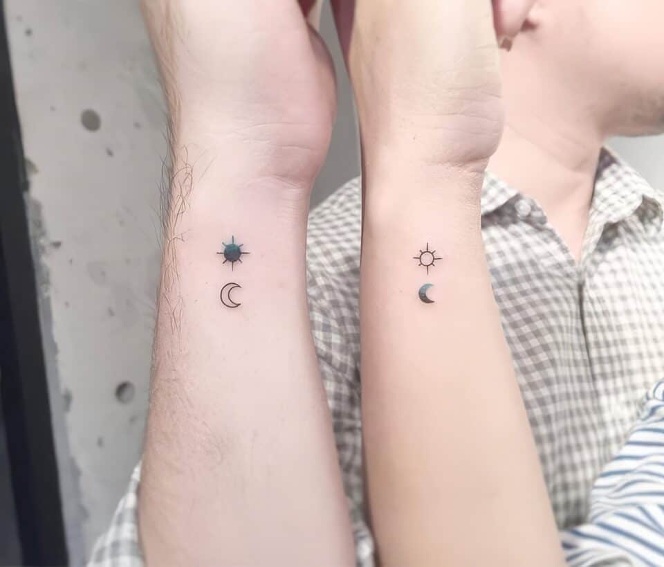 Married Couple Tattoos 38