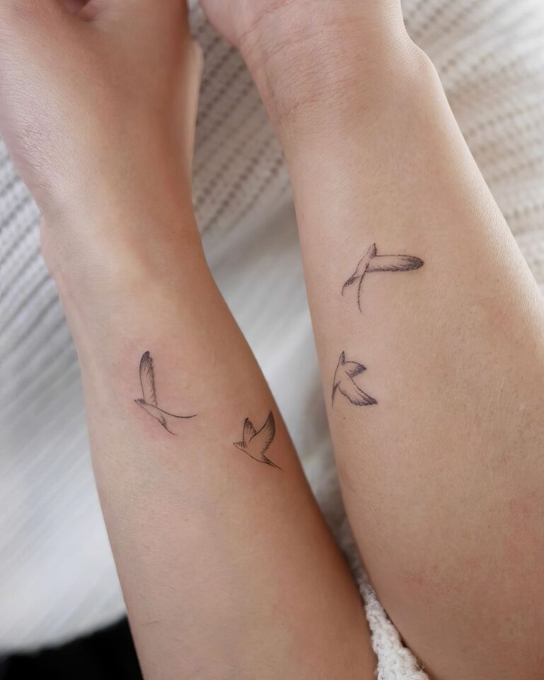 Married Couple Tattoos 48