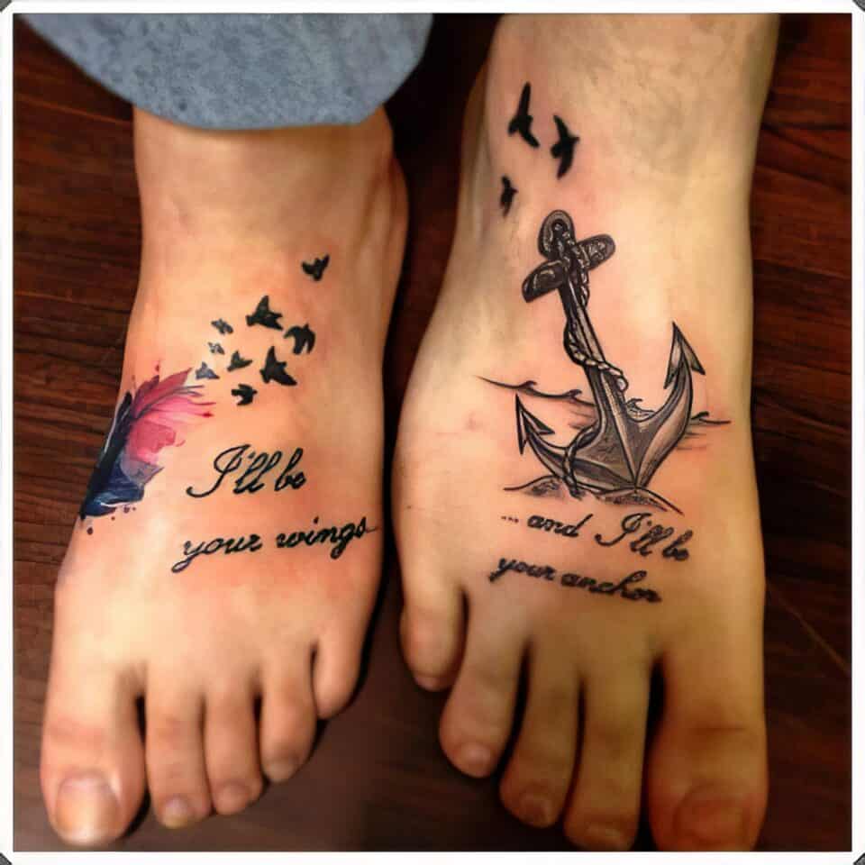 Married Couple Tattoos 5