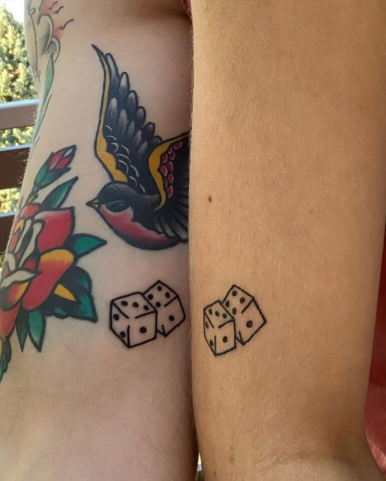 Married Couple Tattoos 74