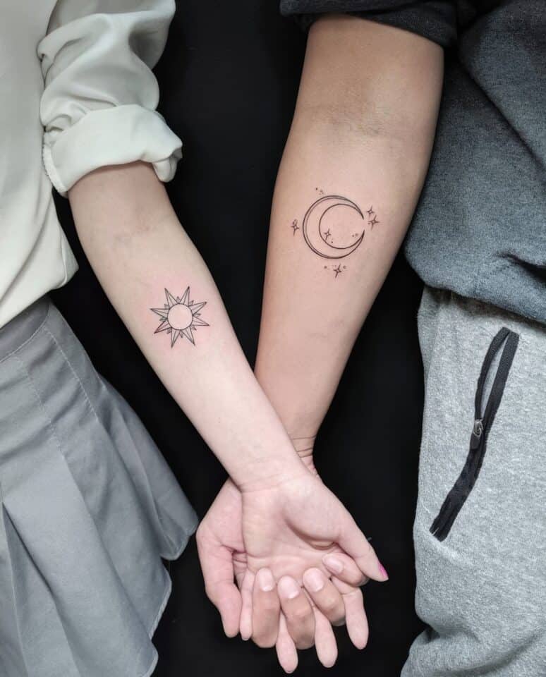 Married Couple Tattoos 75