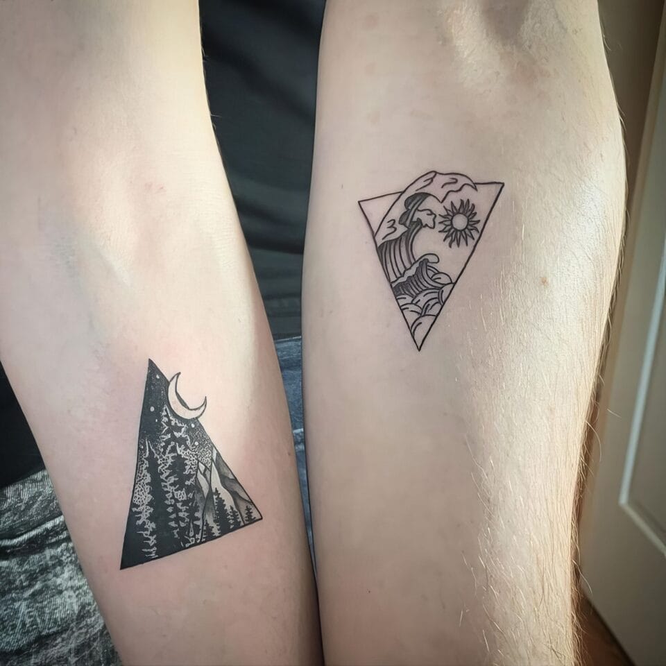 Married Couple Tattoos 76