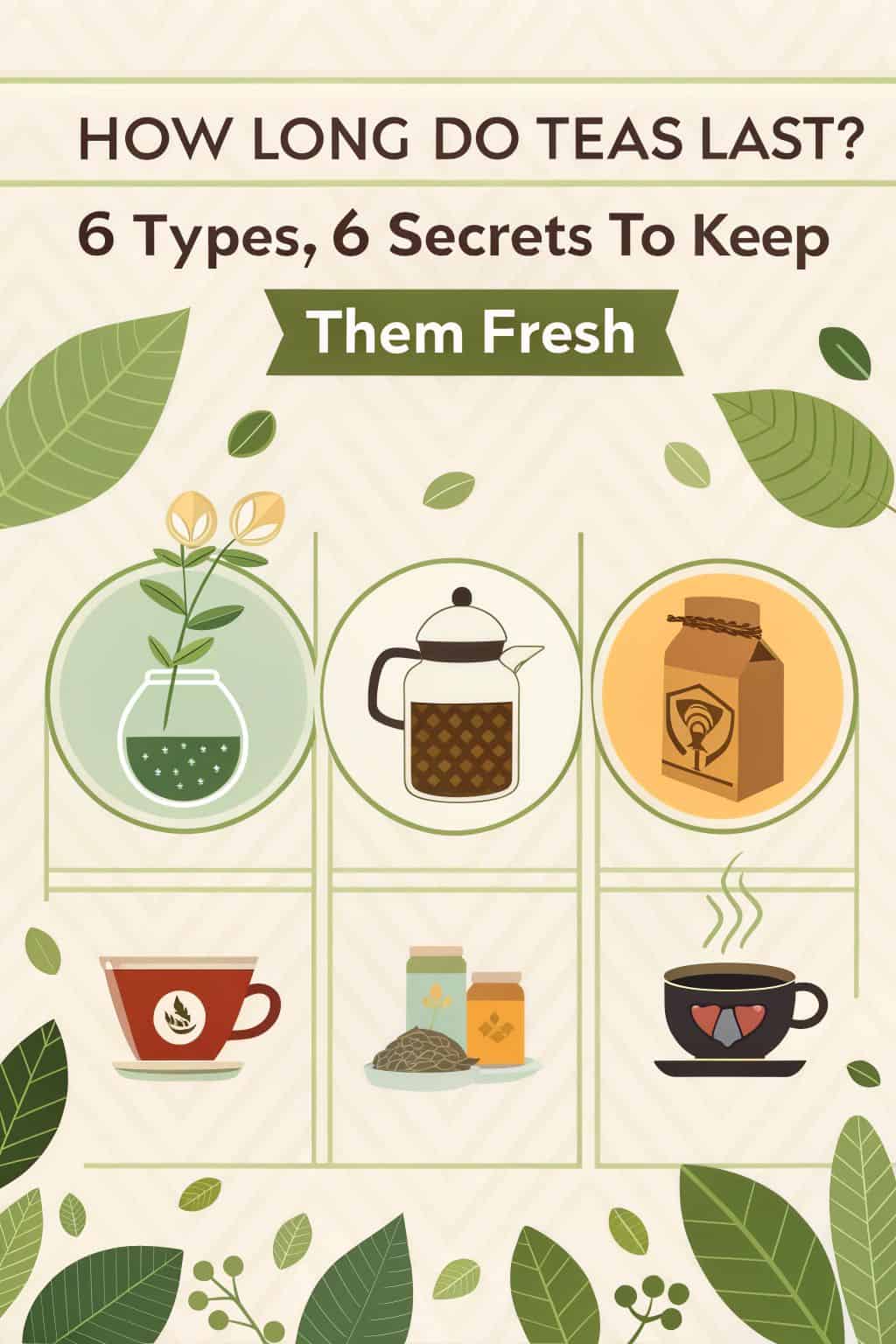 how long do teas last 6 types2C 6 secrets to keep them fresh 0262