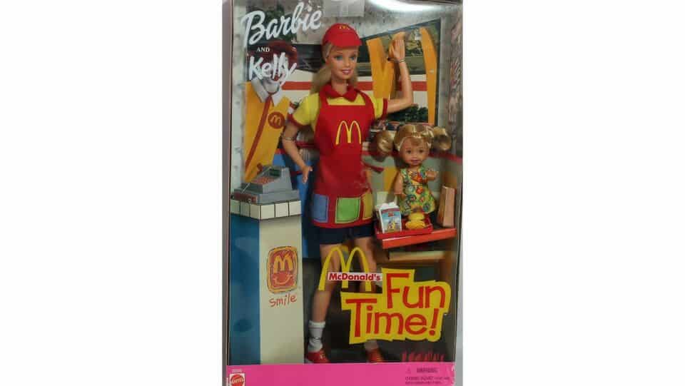 McDonalds Cashier barbie