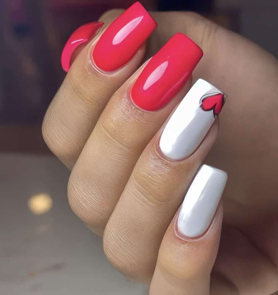 Valentines Day Nails 2