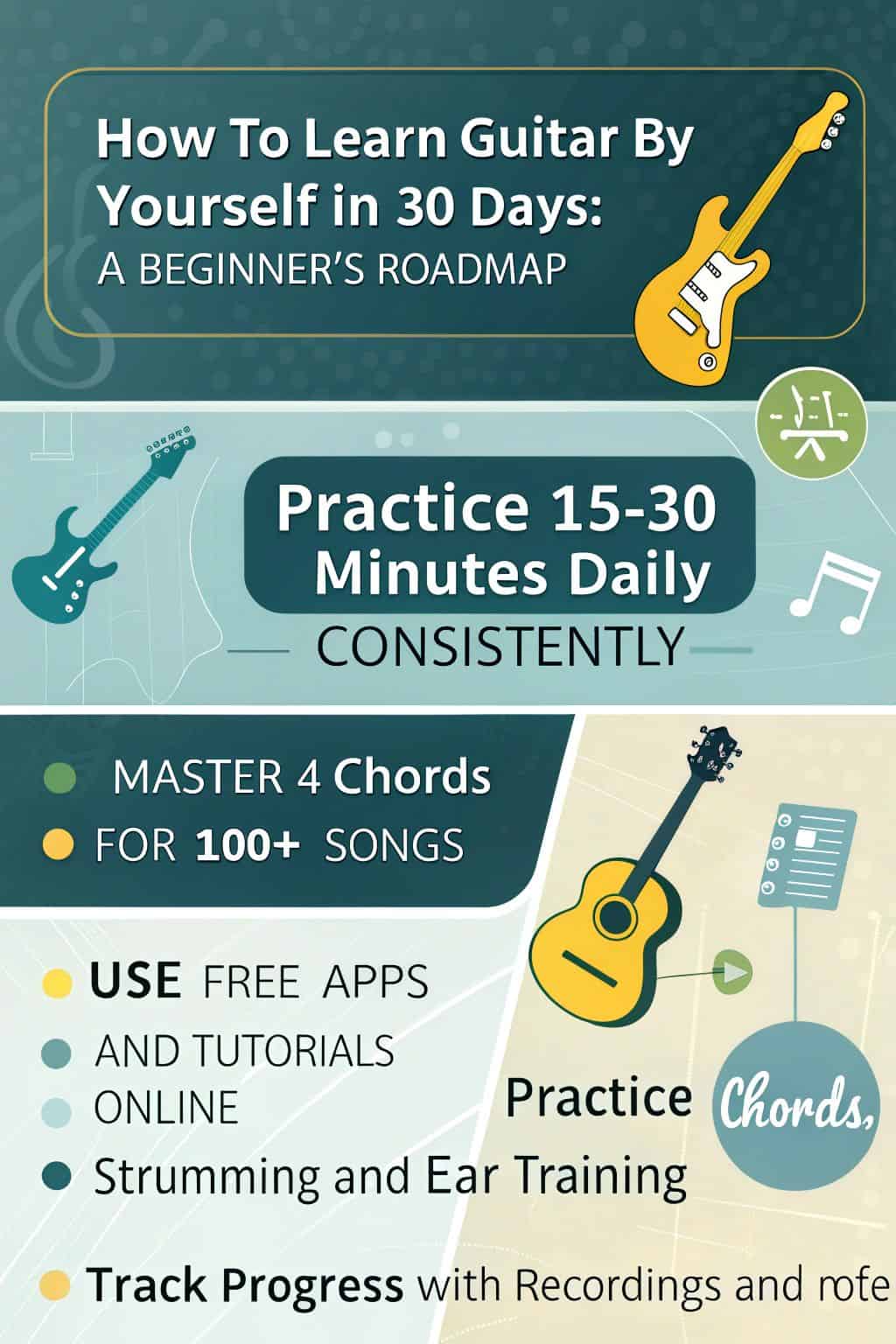 how to learn guitar by yourself in 30 days a beginner27s roadmap 0584