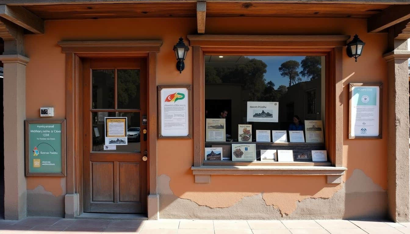 An old ticket office in Cusco, Peru, selling tickets to Machu Picchu.