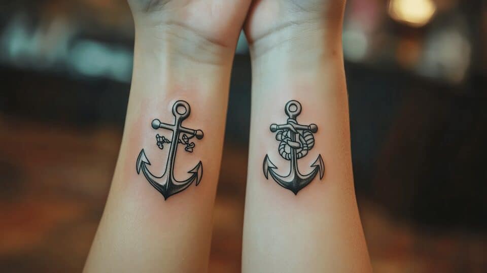 Meaningful Mom and Daughter Tattoos 1