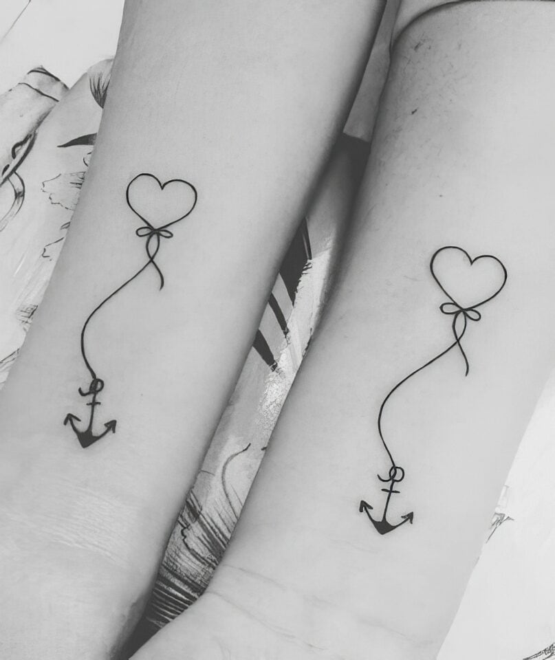 Meaningful Mom and Daughter Tattoos 2