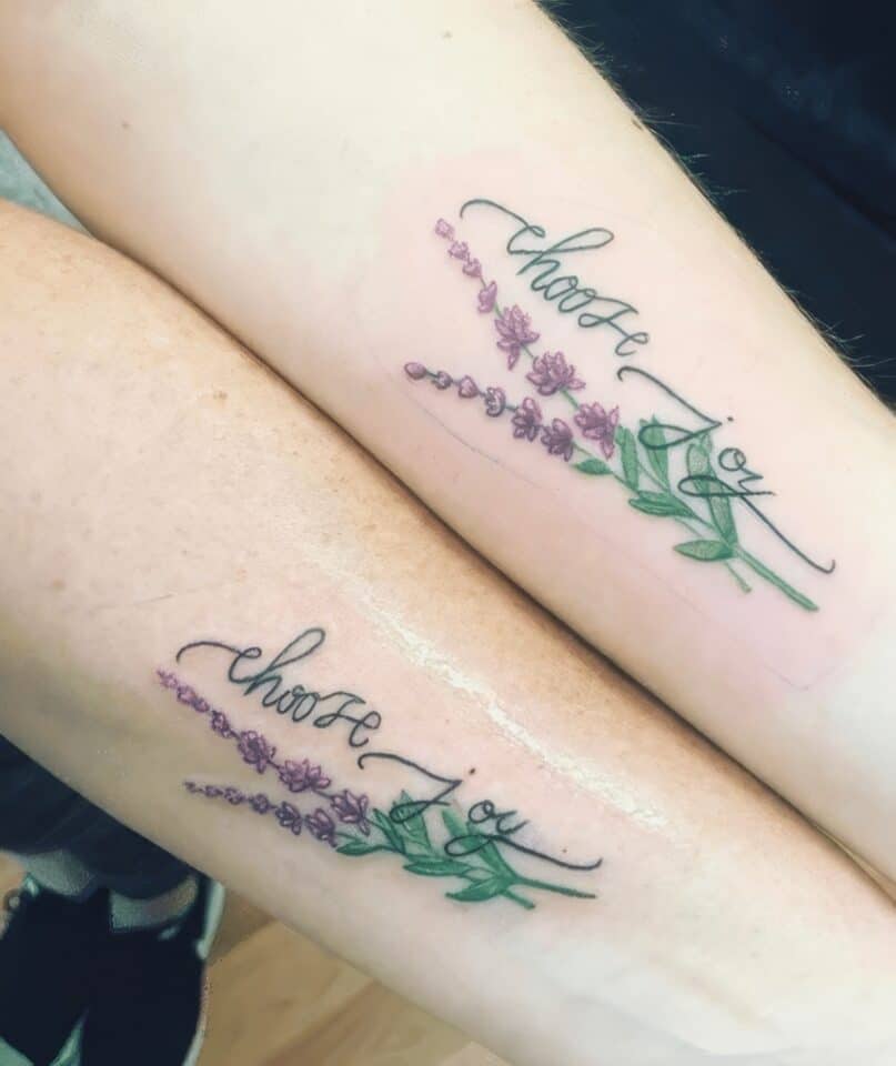 Meaningful Mom and Daughter Tattoos 21