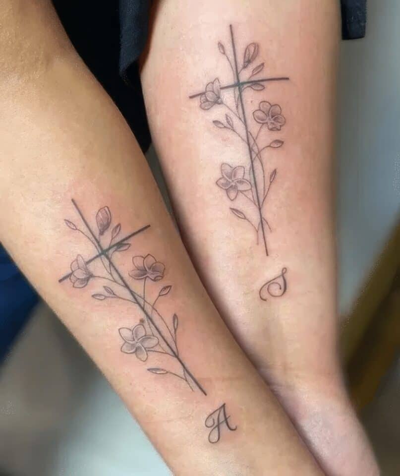 Meaningful Mom and Daughter Tattoos 26