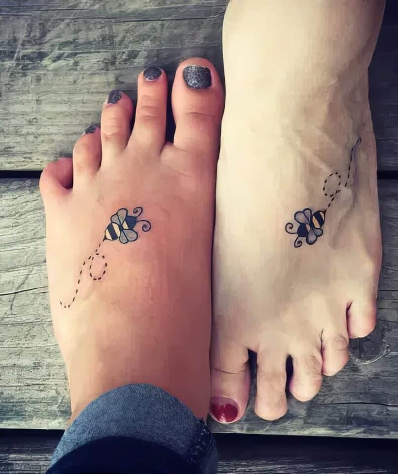 Meaningful Mom and Daughter Tattoos 43