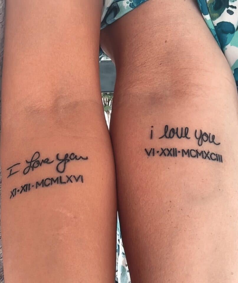 Meaningful Mom and Daughter Tattoos 46