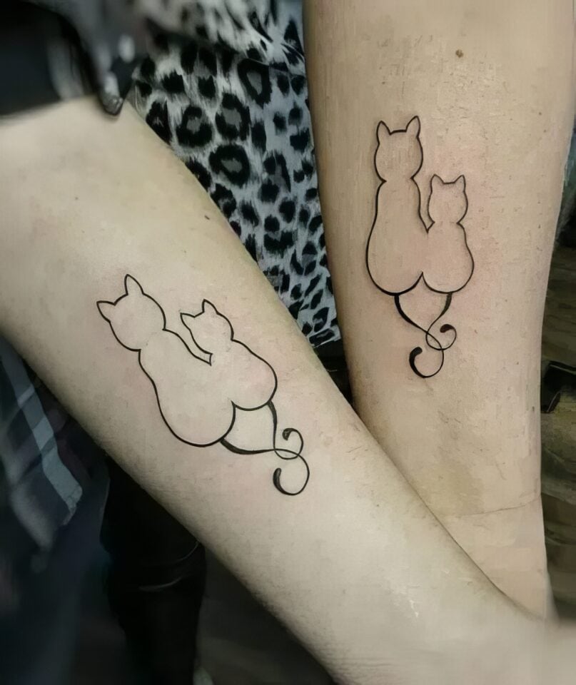 Meaningful Mom and Daughter Tattoos 56