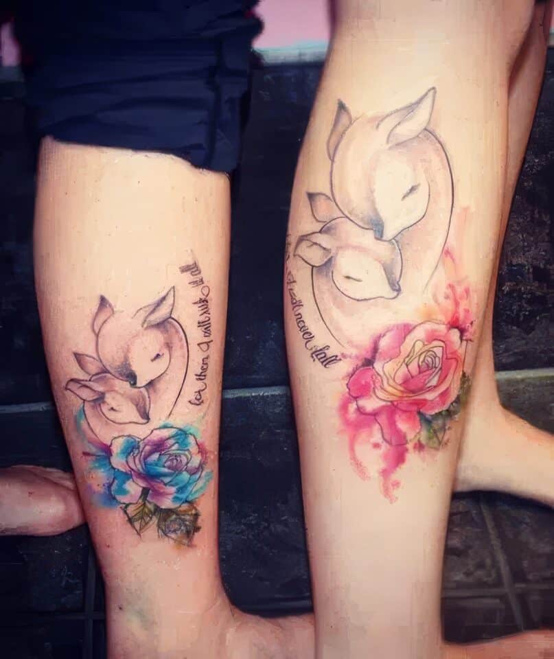 Meaningful Mom and Daughter Tattoos 93